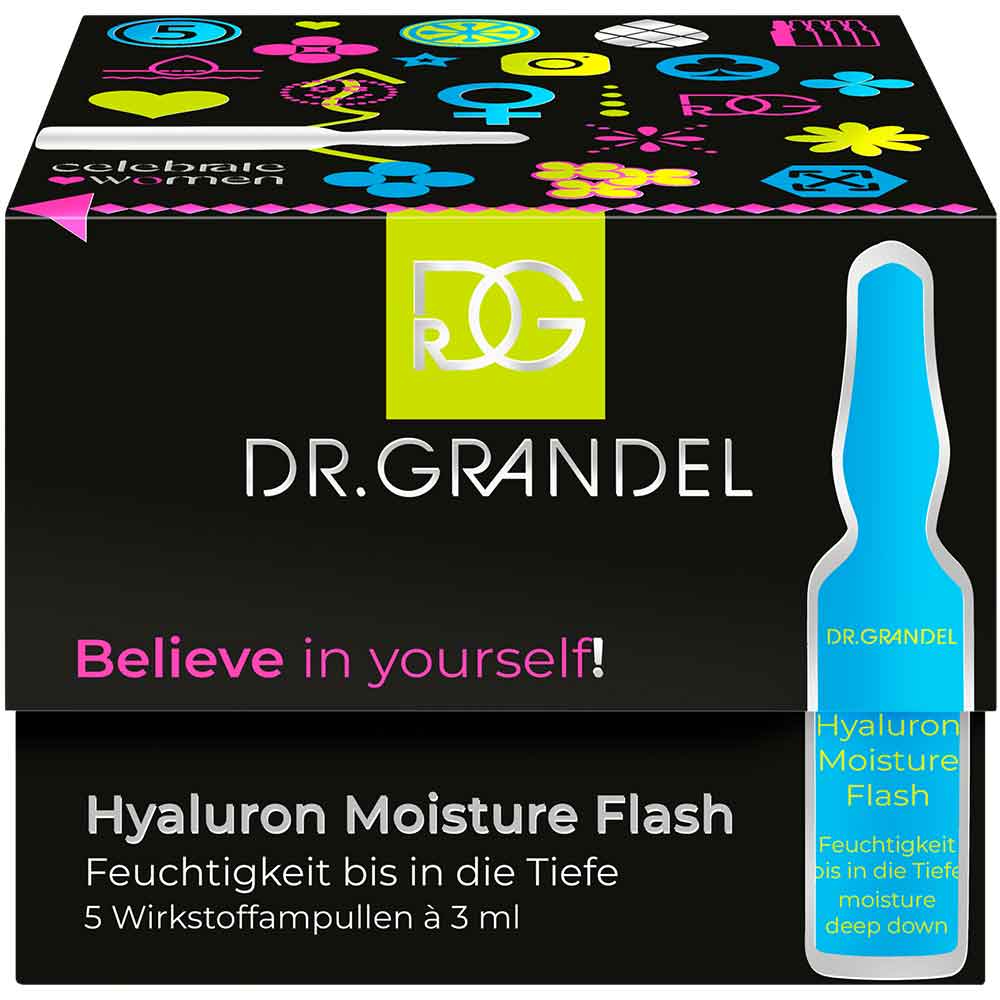 Hyaluron Moisture Flash - Believe in yourself